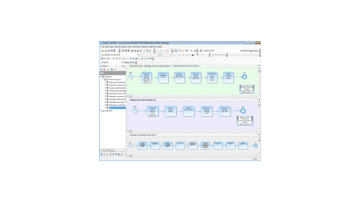 system architect screenshot